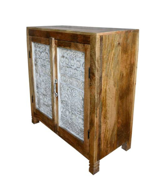 Anna Carved Wooden Cabinet