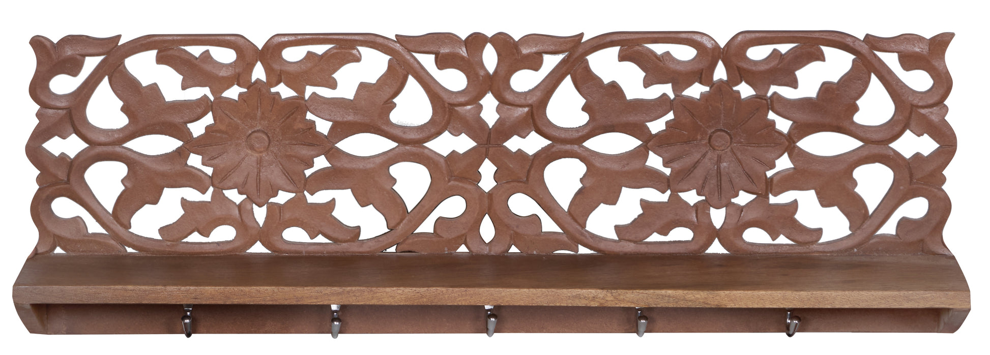 Willam Hand carved Wall Shelf