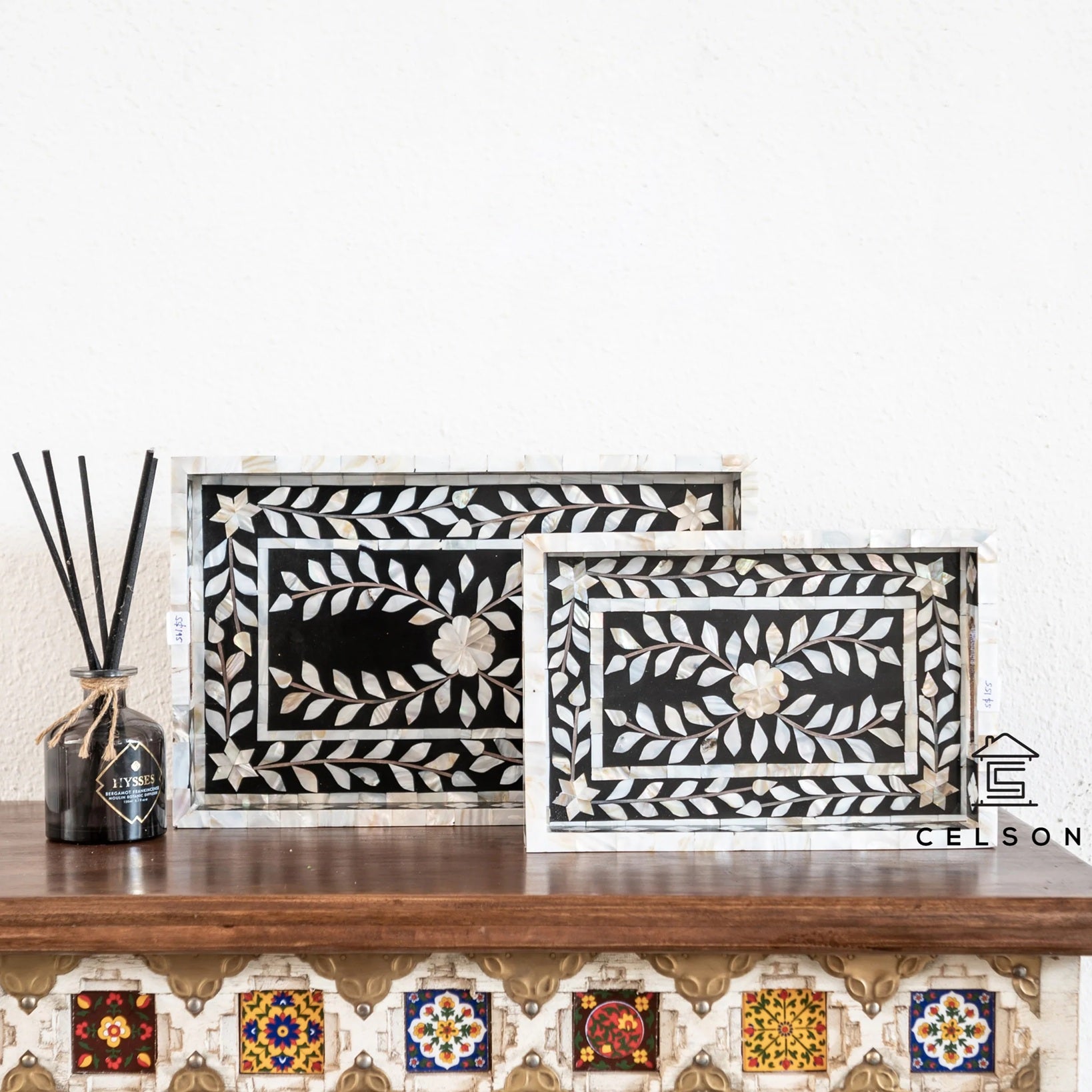 Oliver Mother of Pearl Inlay Tray