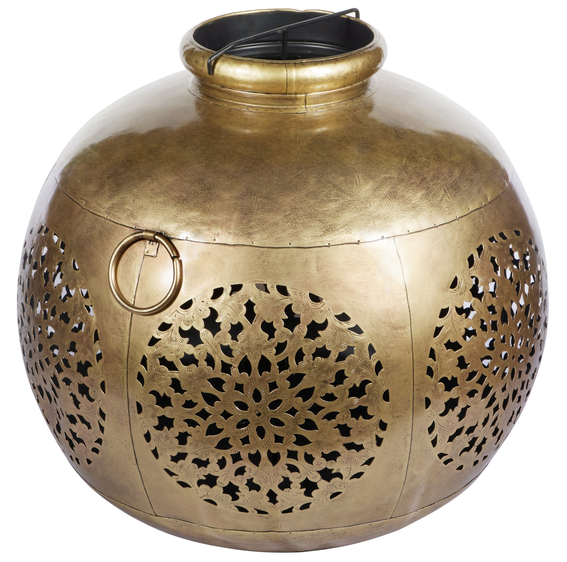 Elise Brass Finish Lantern