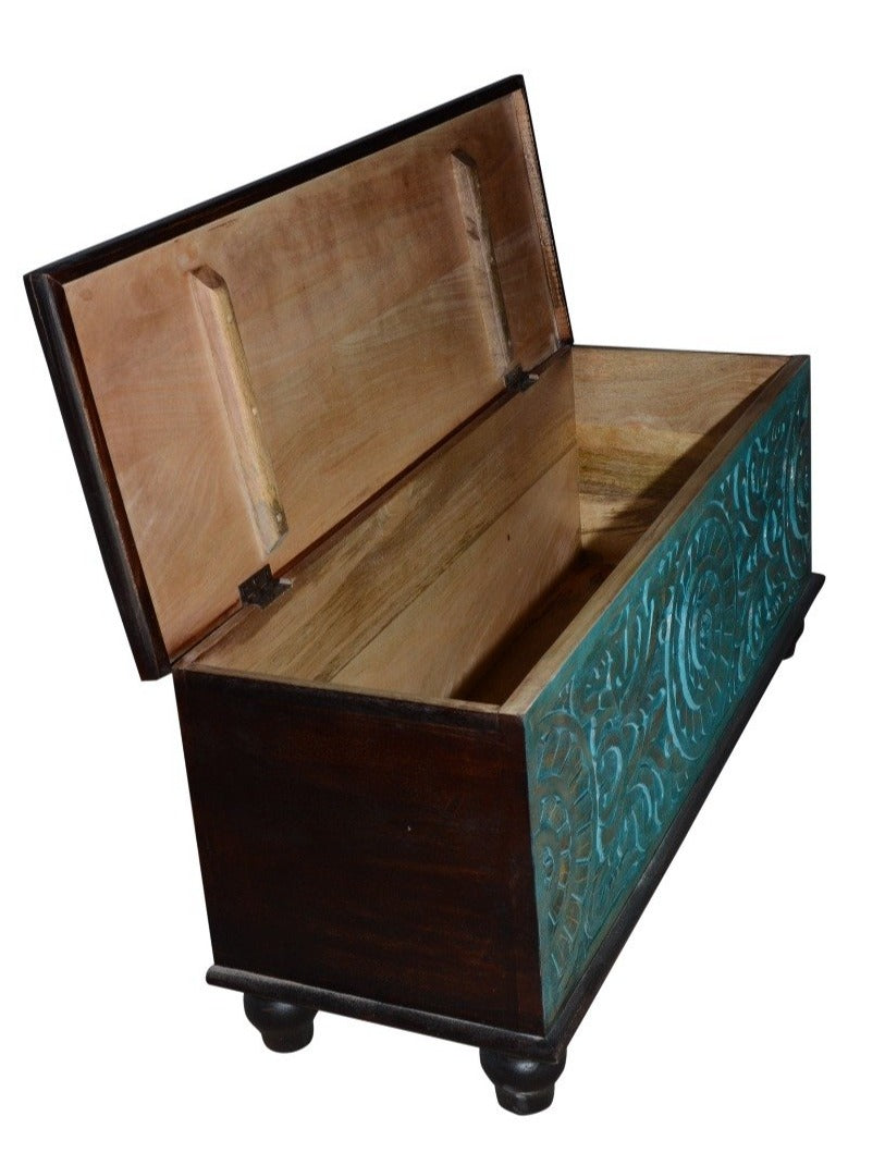 Nielsen Carved Storage Trunk