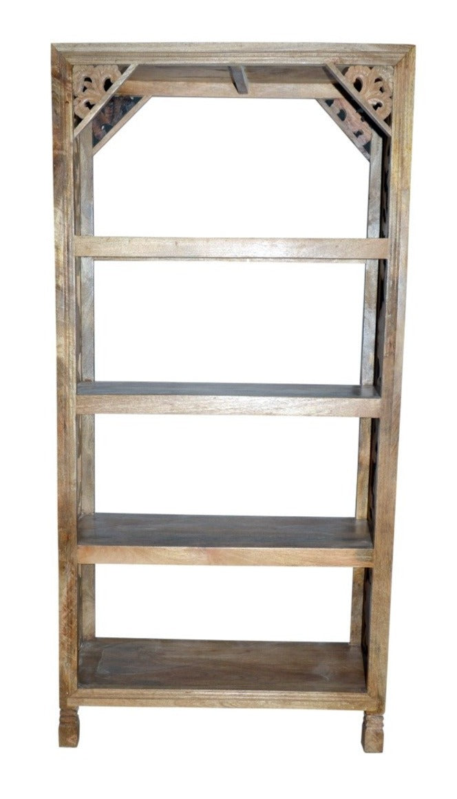 Petros Hand Carved Bookshelf