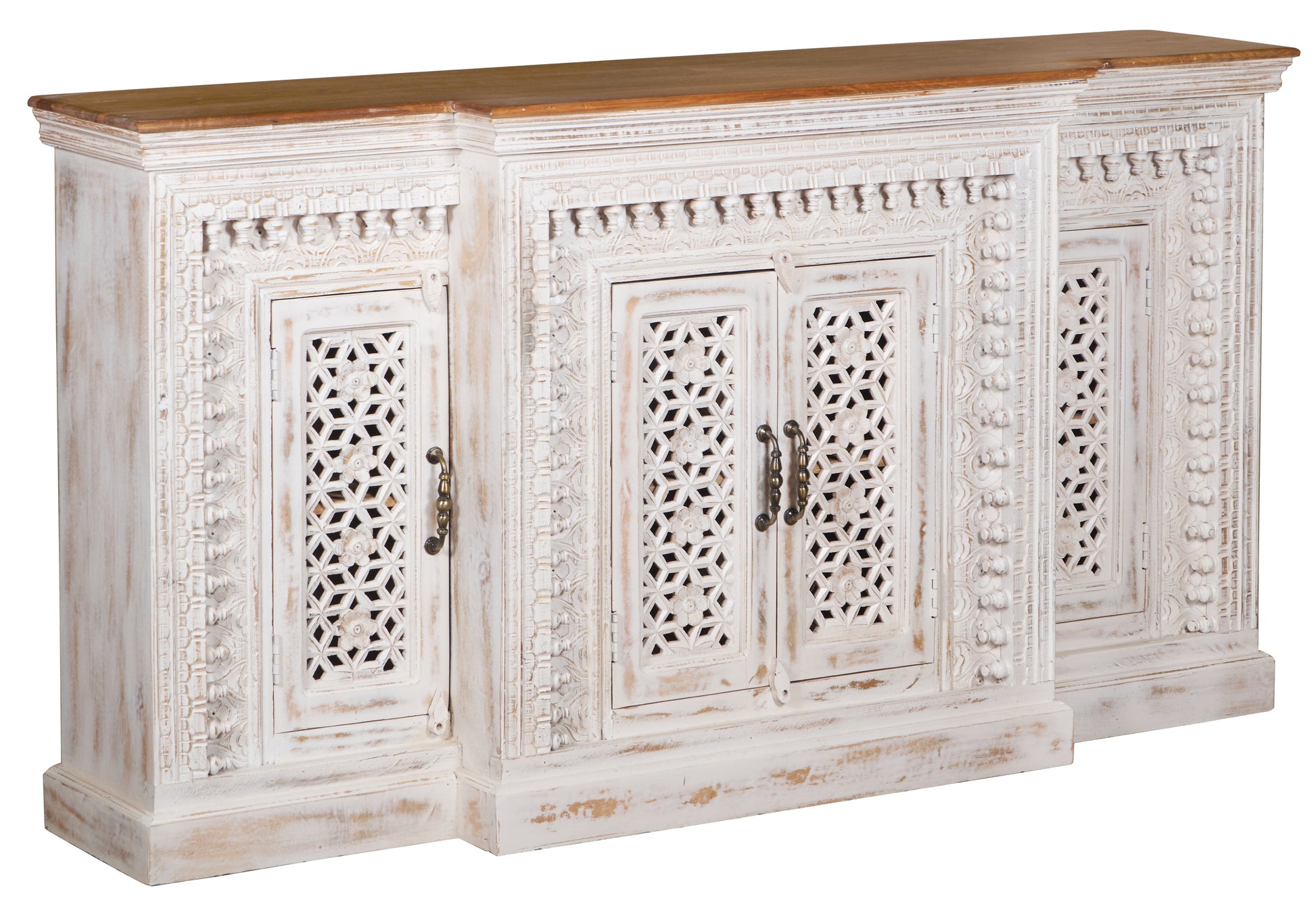 Peter Carved Wooden Buffet