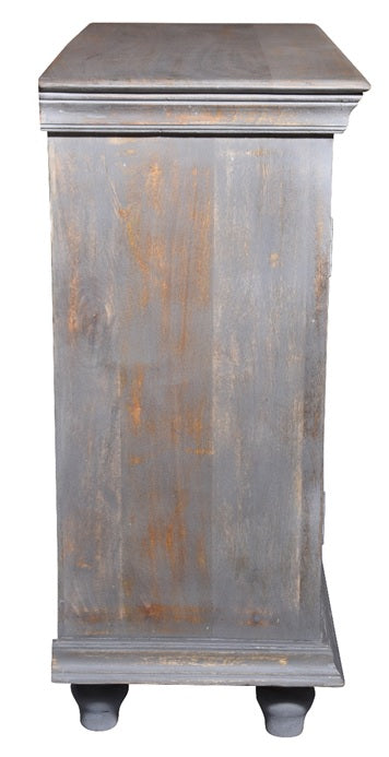 Simon Carved Wooden Cabinet