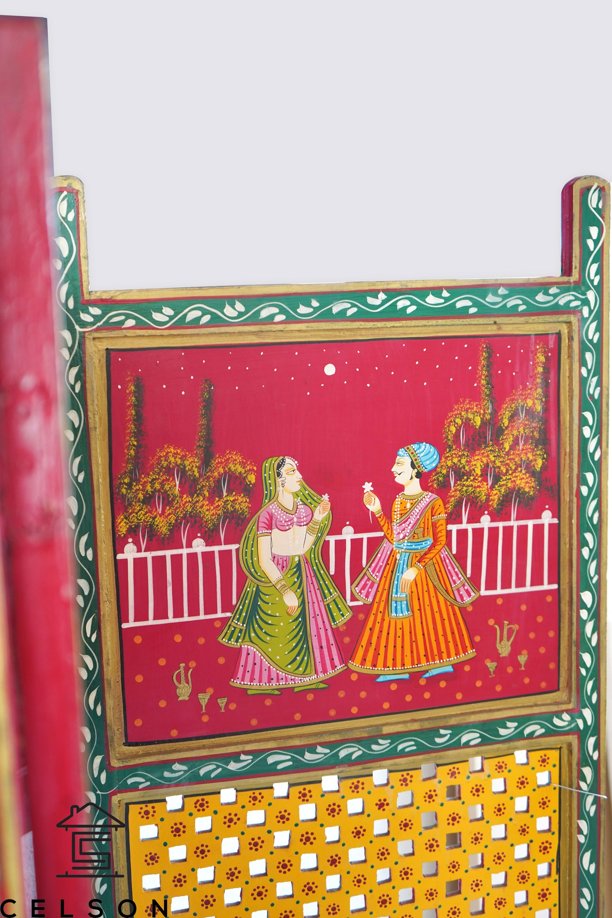 Sabaya Carved Room Divider