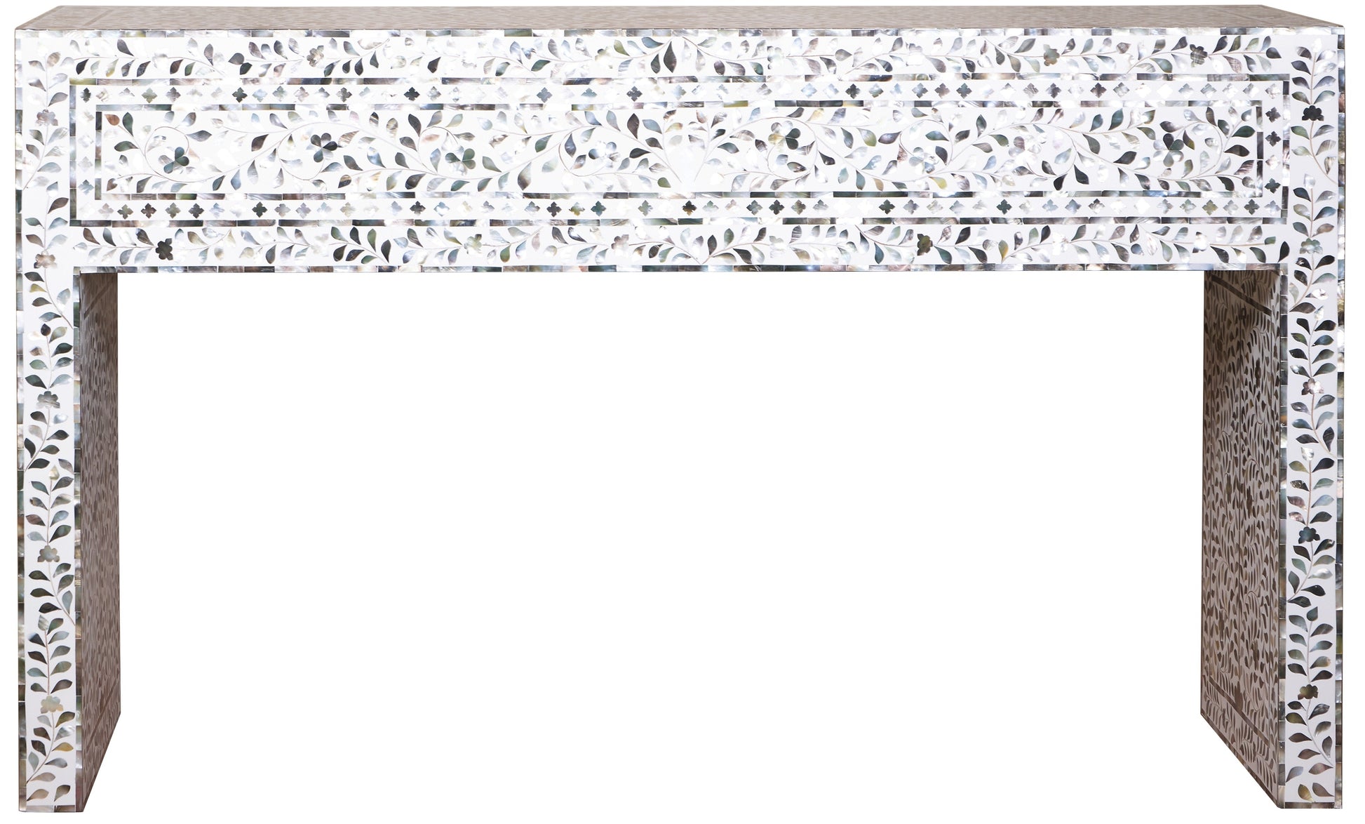 Alia Mother of Pearl Inlay Console Table