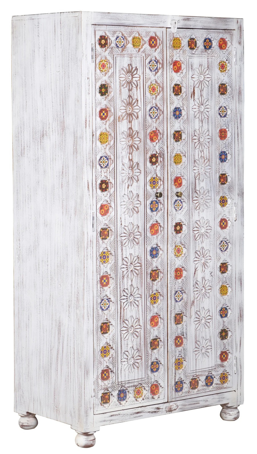 Savy Hand Carved Almirah