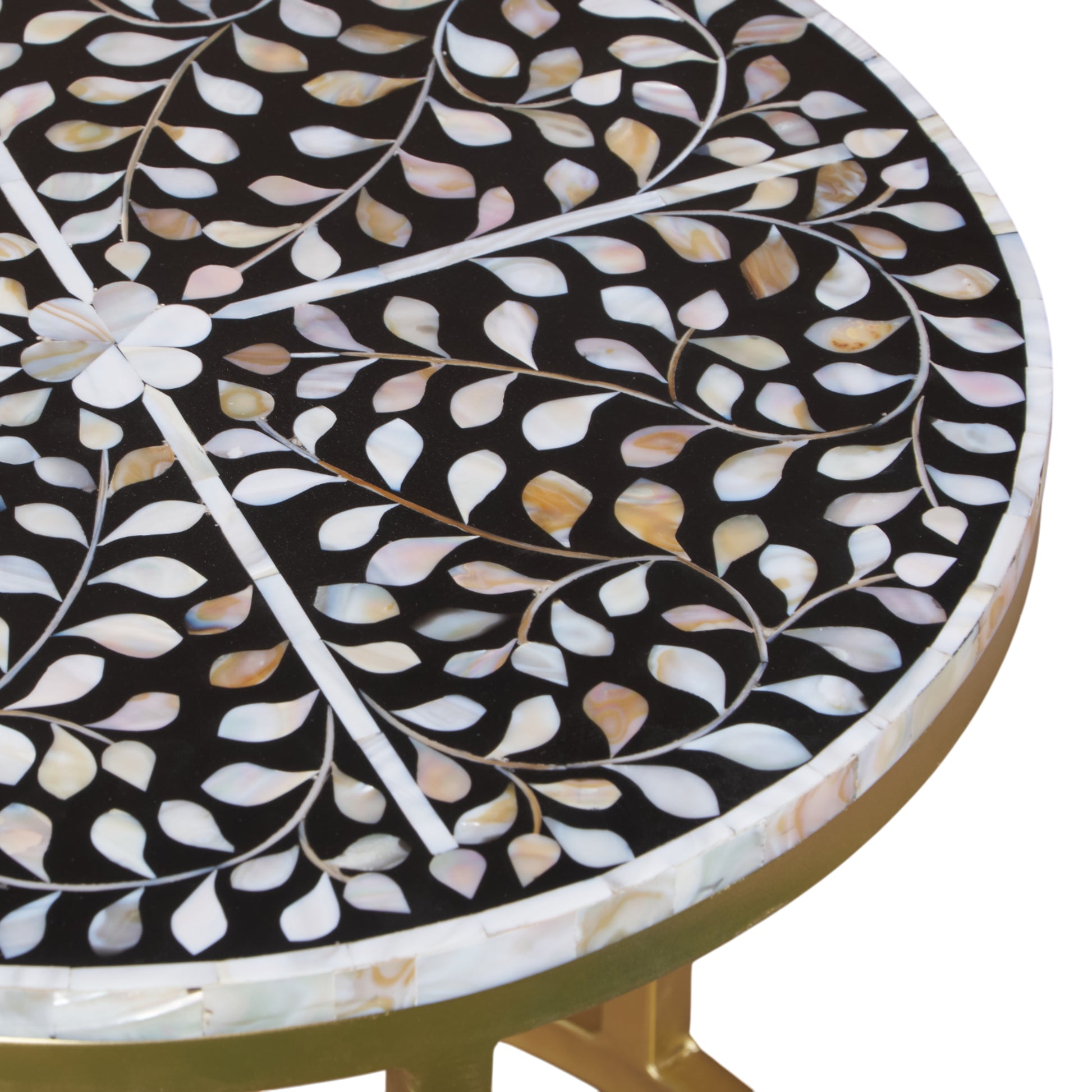 Liam Mother of Pearl Inlay Nesting Table