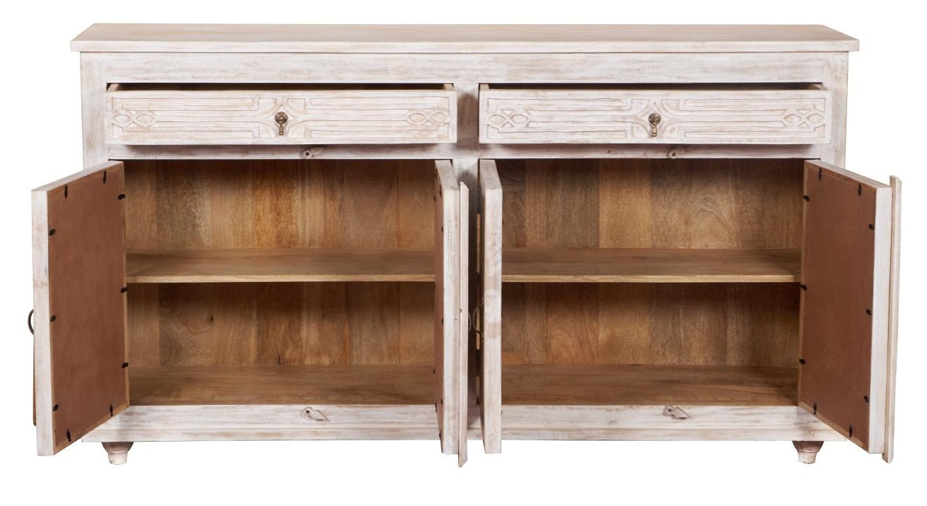Linda Hand Carved Sideboard