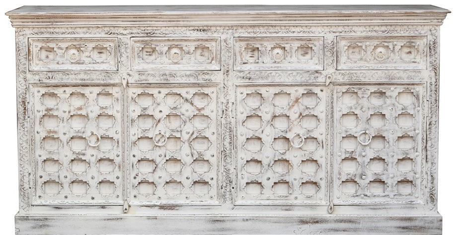 Rosa Carved Wooden SideBoard