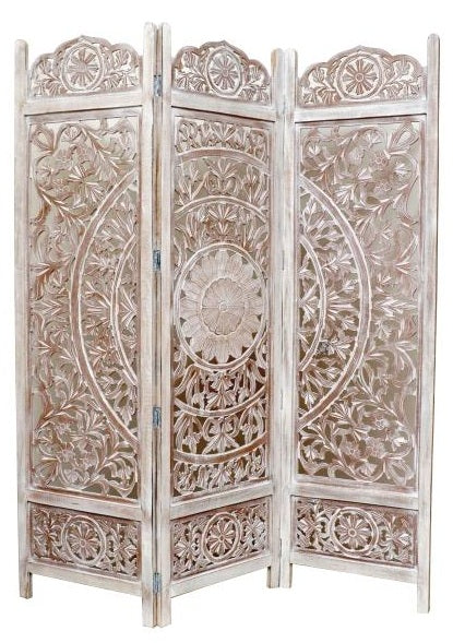 Yenfer Carved Room Divider