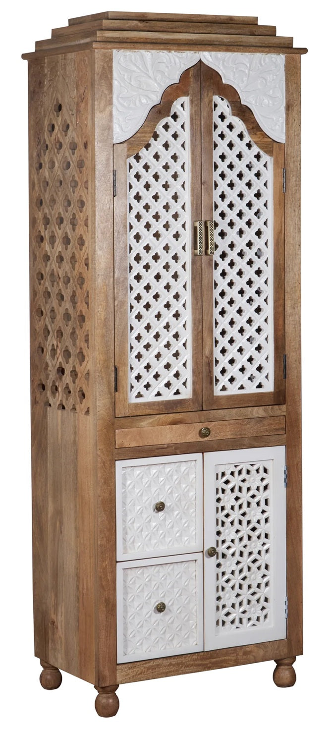 Isha Hand Carved Wooden Mandir