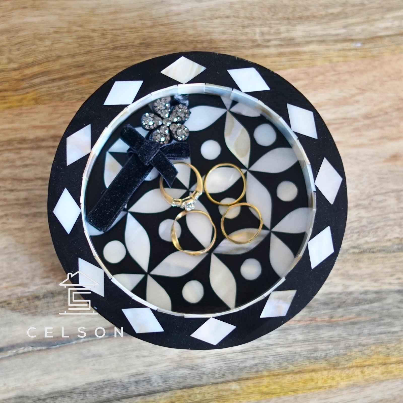 Simon Mother of Pearl Inlay Tray