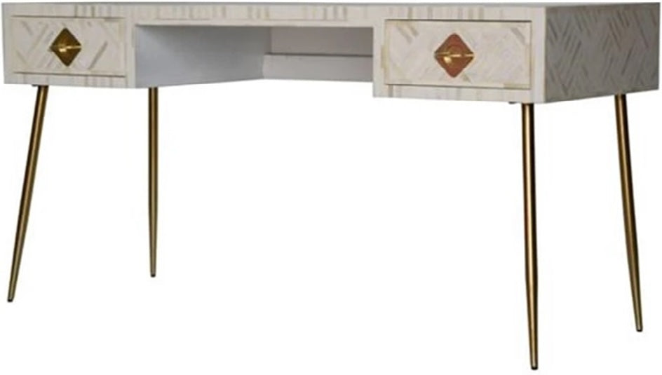 Cassidy Bone Inlay Study Table