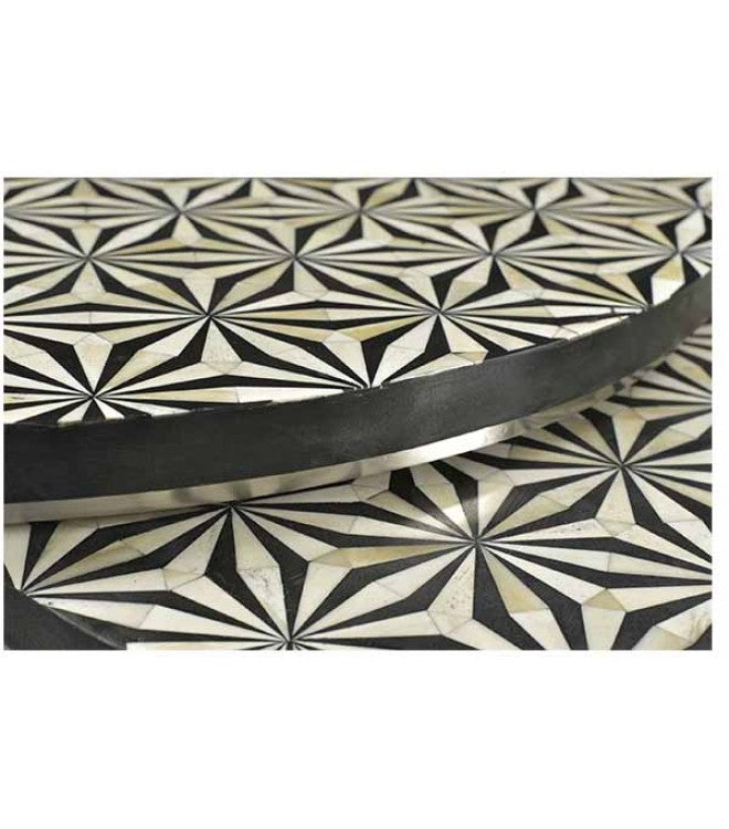 Shaze Bone Inlay Coffee Table