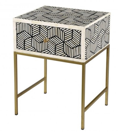 Via Bone Inlay Bedside