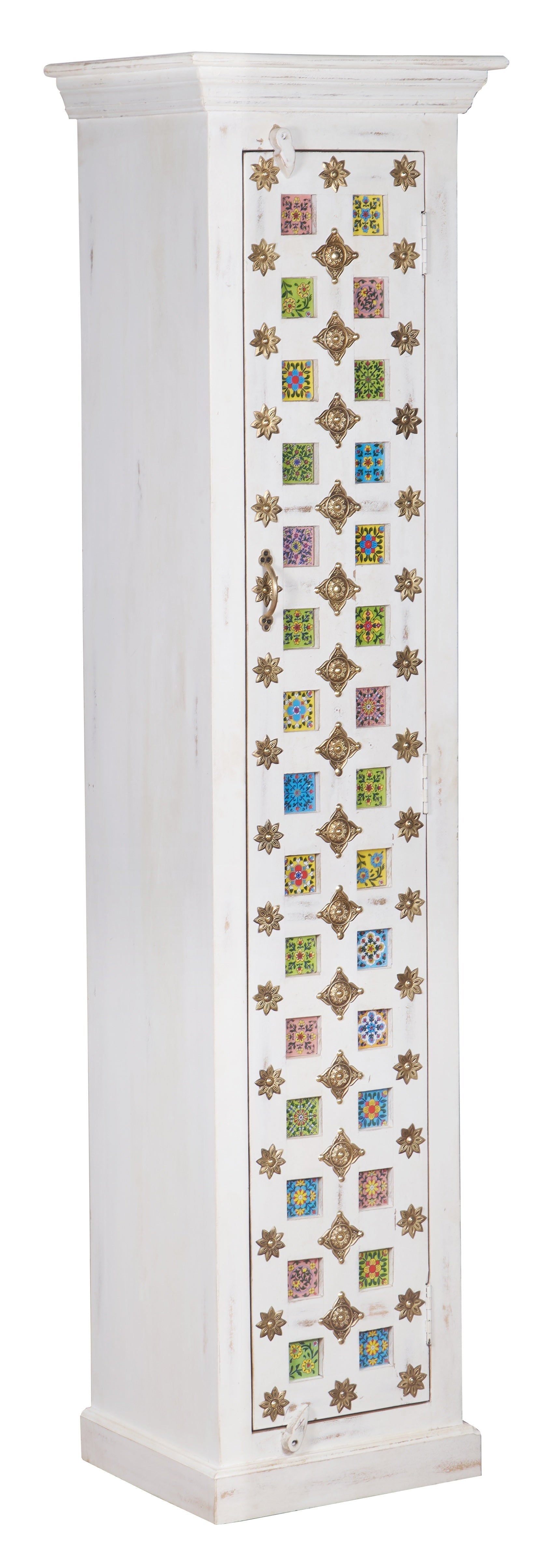 Abby Hand Carved Almirah