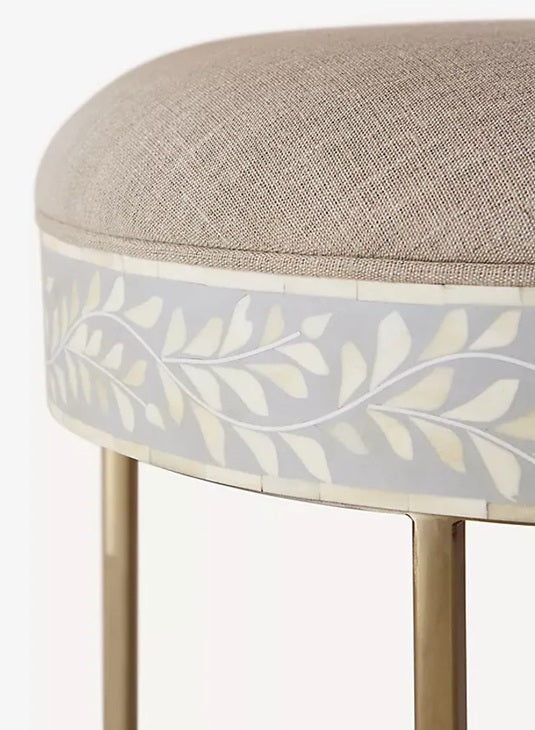 Rehman Bone Inlay Stool