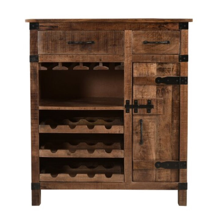 Canto Wooden Bar Cabinet