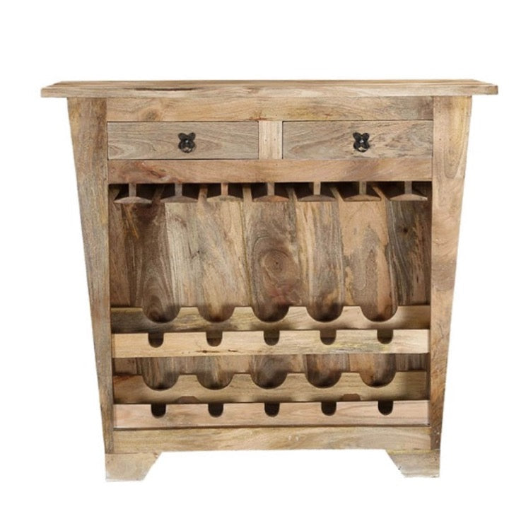 Ben Wooden Bar Cabinet