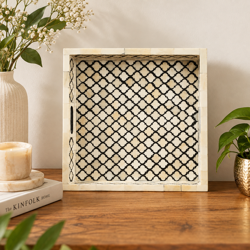 Edgar Bone Inlay Tray