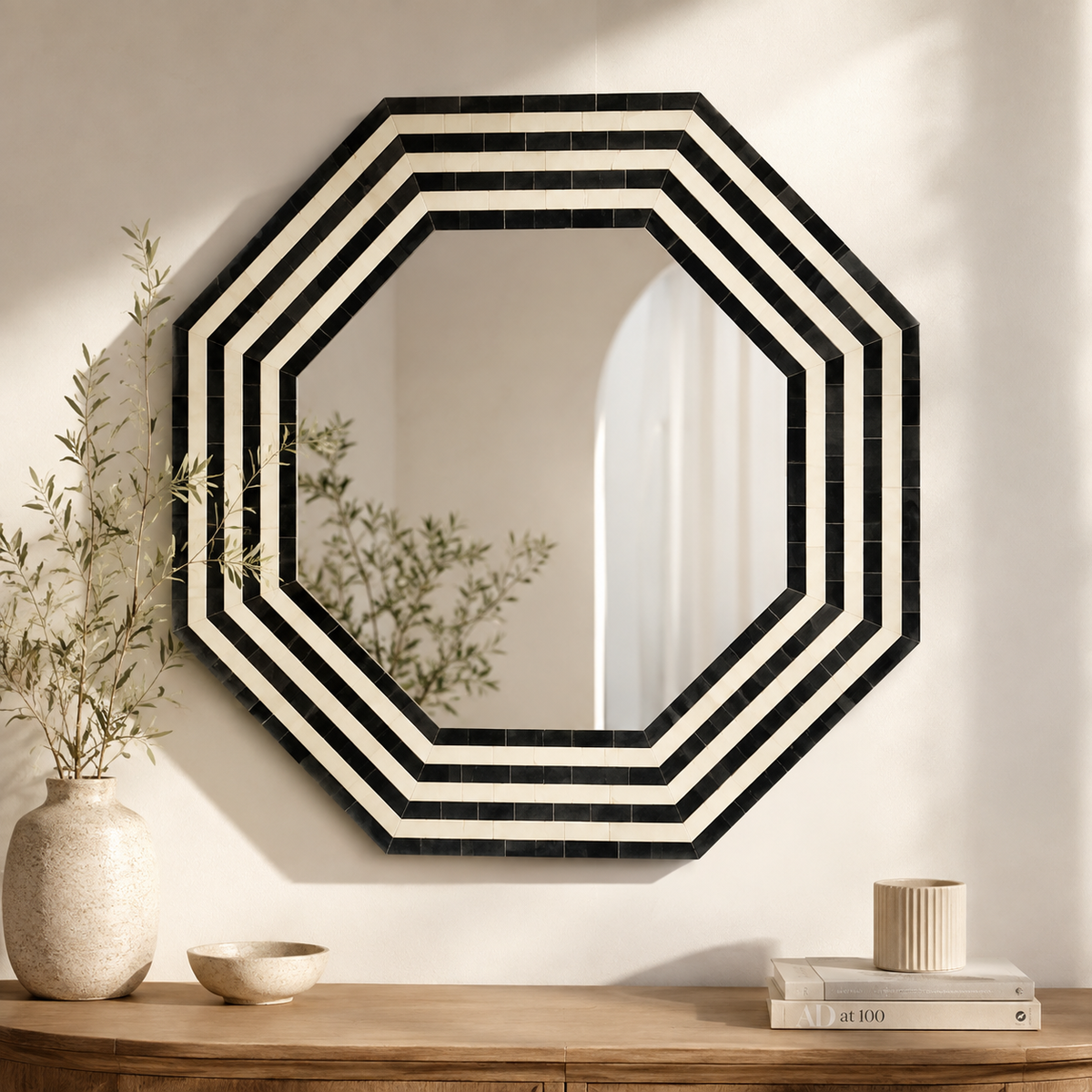 Standon Bone Inlay Mirror