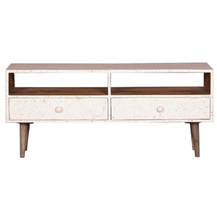Massa Bone Inlay TV Console
