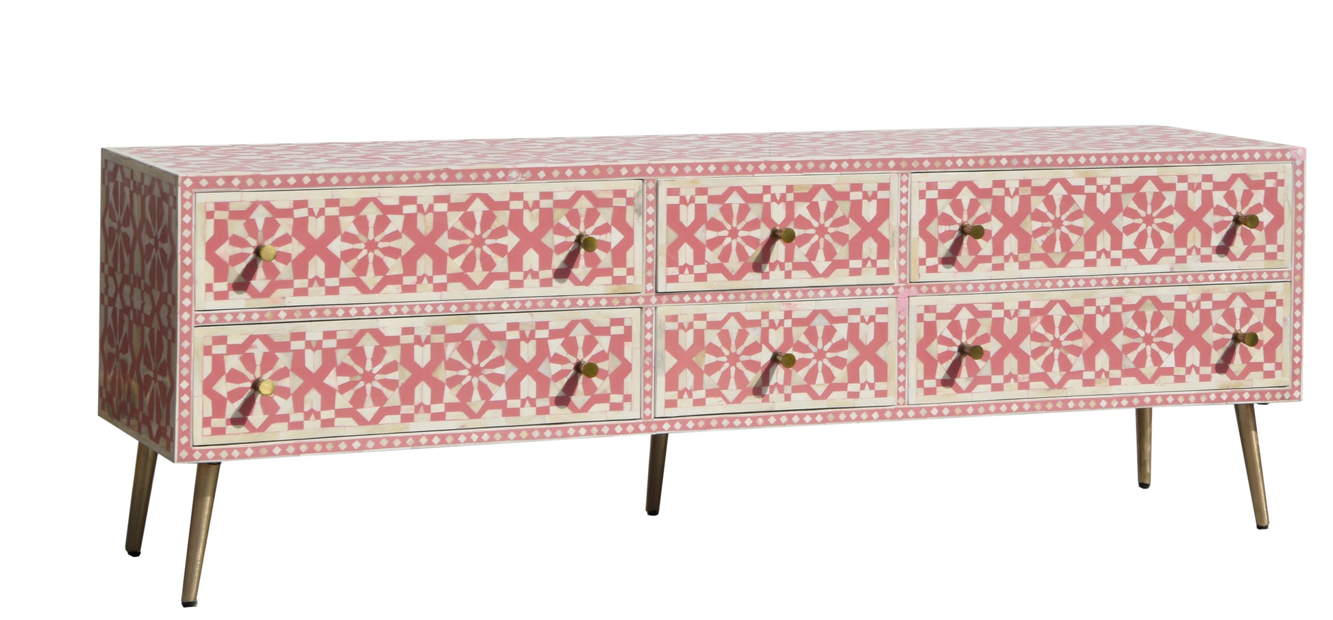 Linda Bone Inlay TV Cabinet