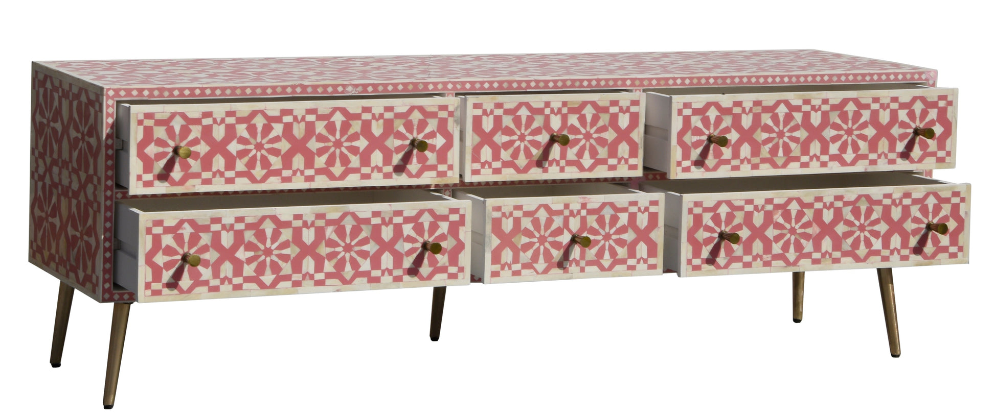 Linda Bone Inlay TV Cabinet