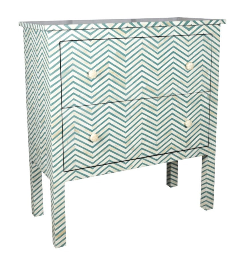 Ales Bone Inlay Chest of Drawer