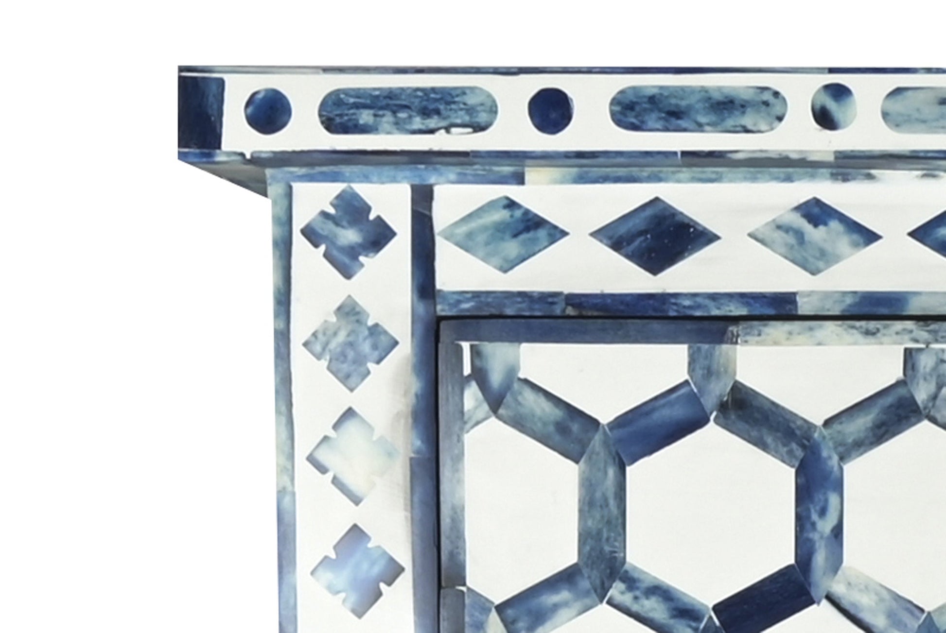 Kim Bone Inlay Bedside