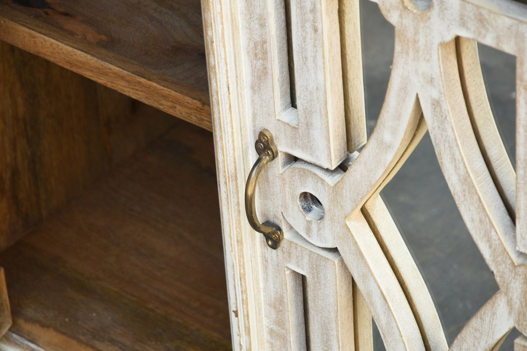 Jade Carved Wooden Chest