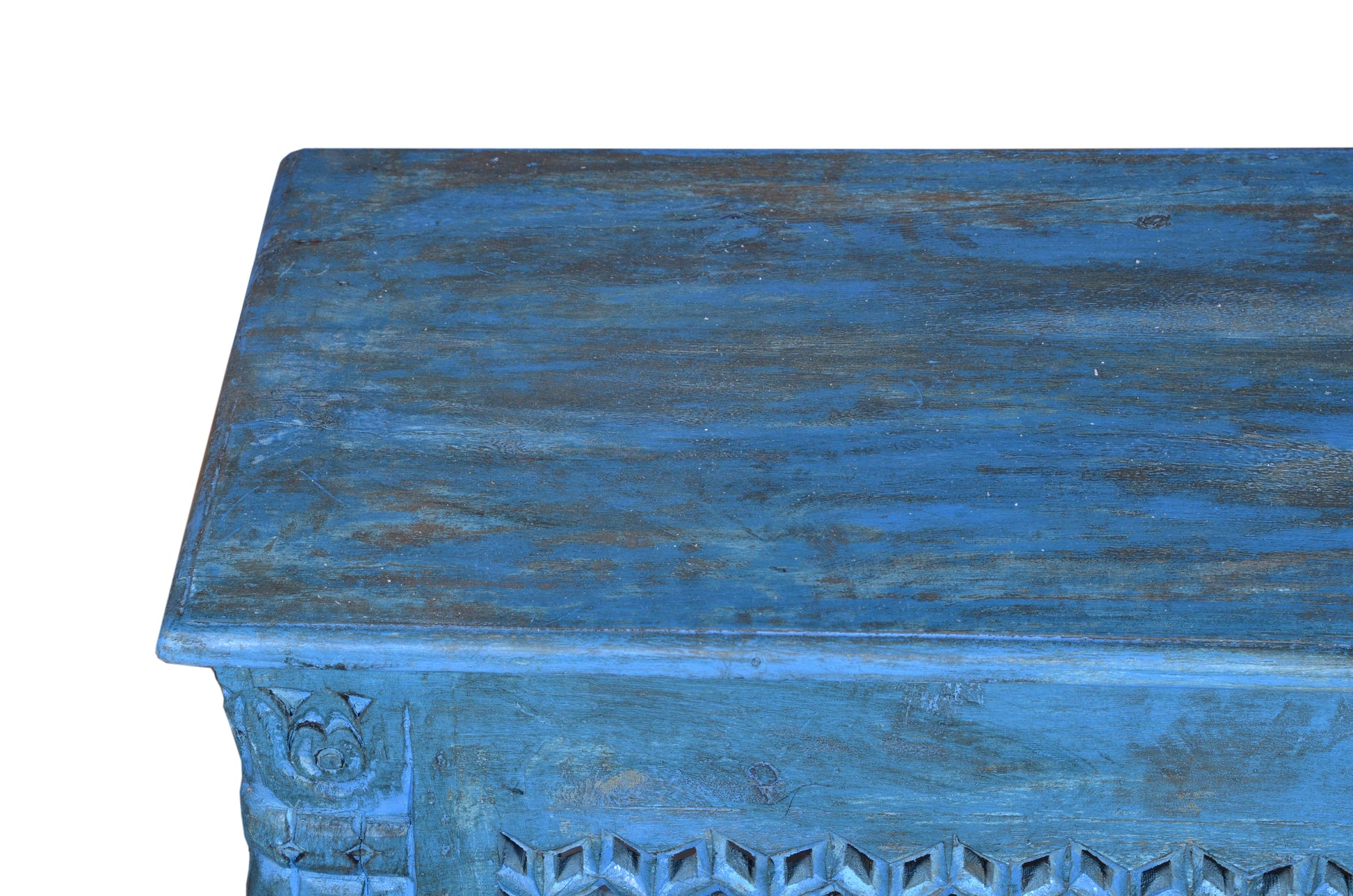Royal Hand Carved Wooden Console Table