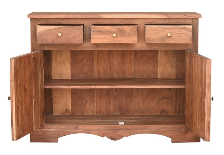 Meena Carved Wooden Cabinet