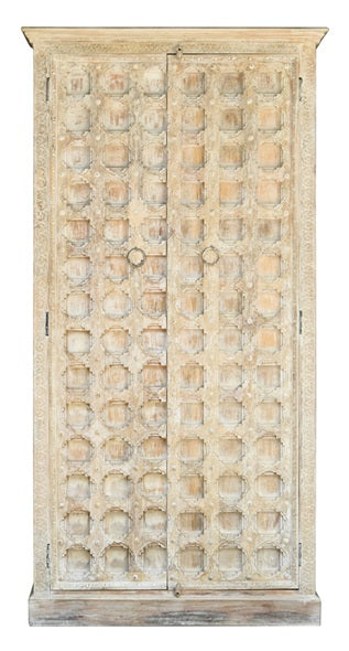 Mia Hand Carved Almirah