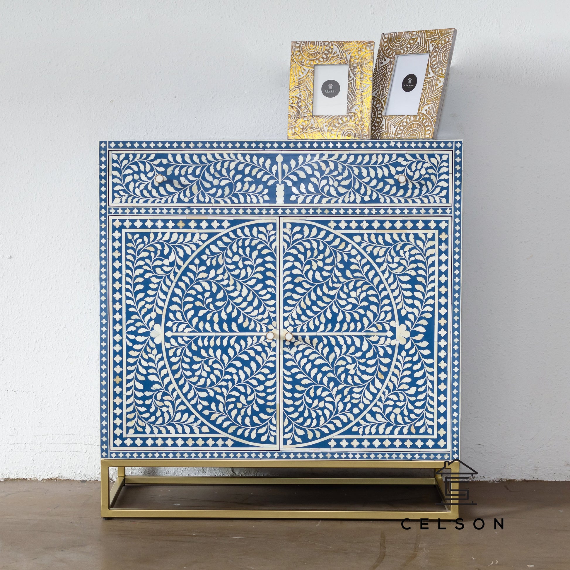 Rian Bone Inlay Chest of Drawer