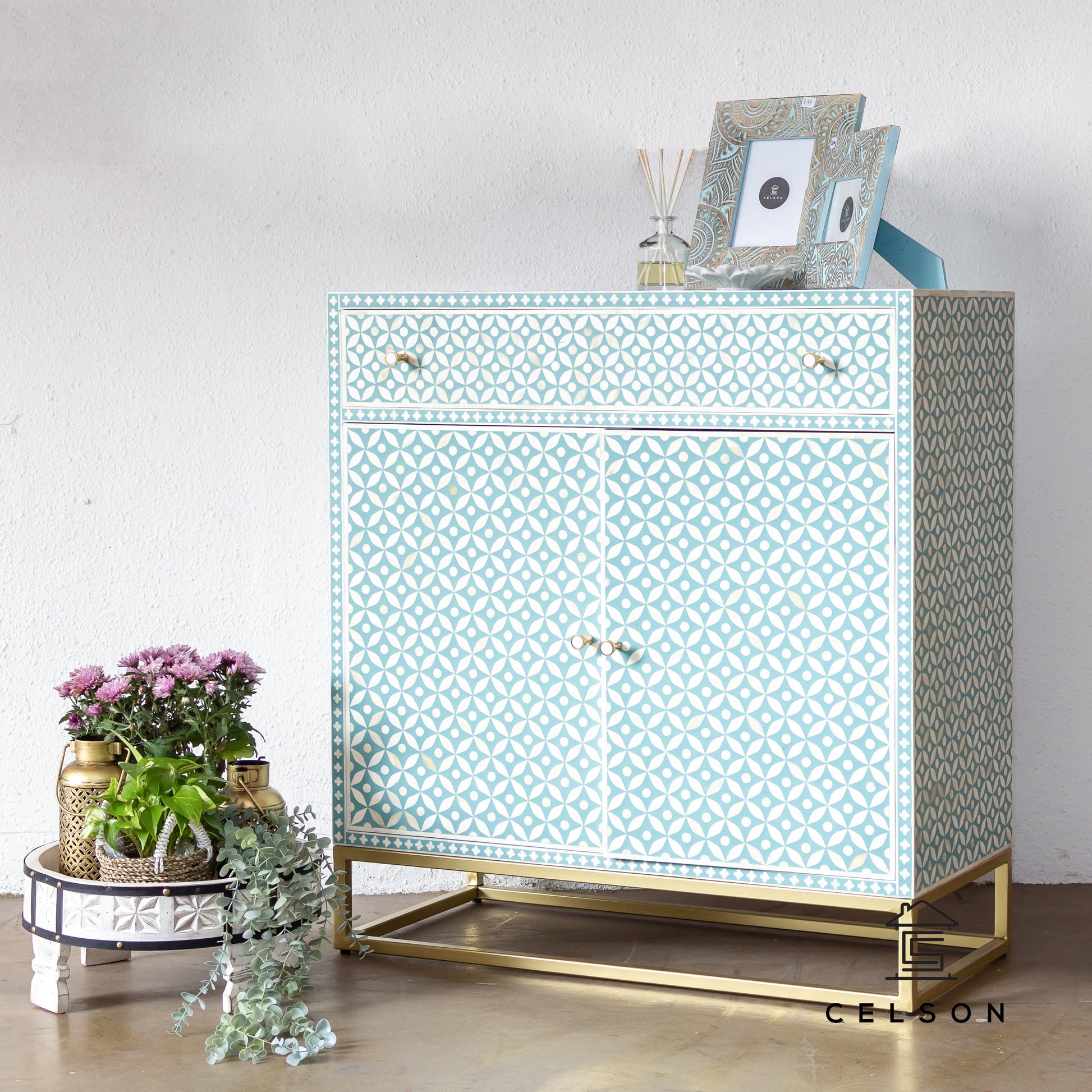 Max Bone Inlay Cabinet