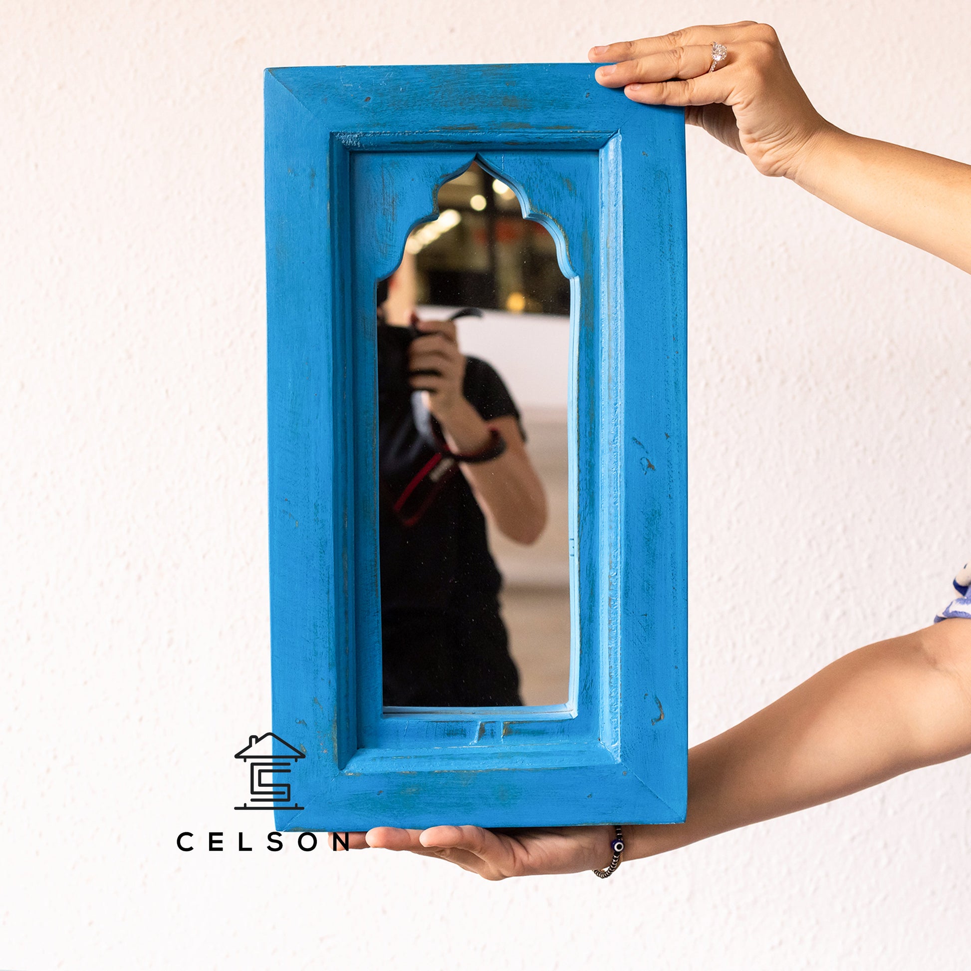 Max Multi Finish Wooden Mirror