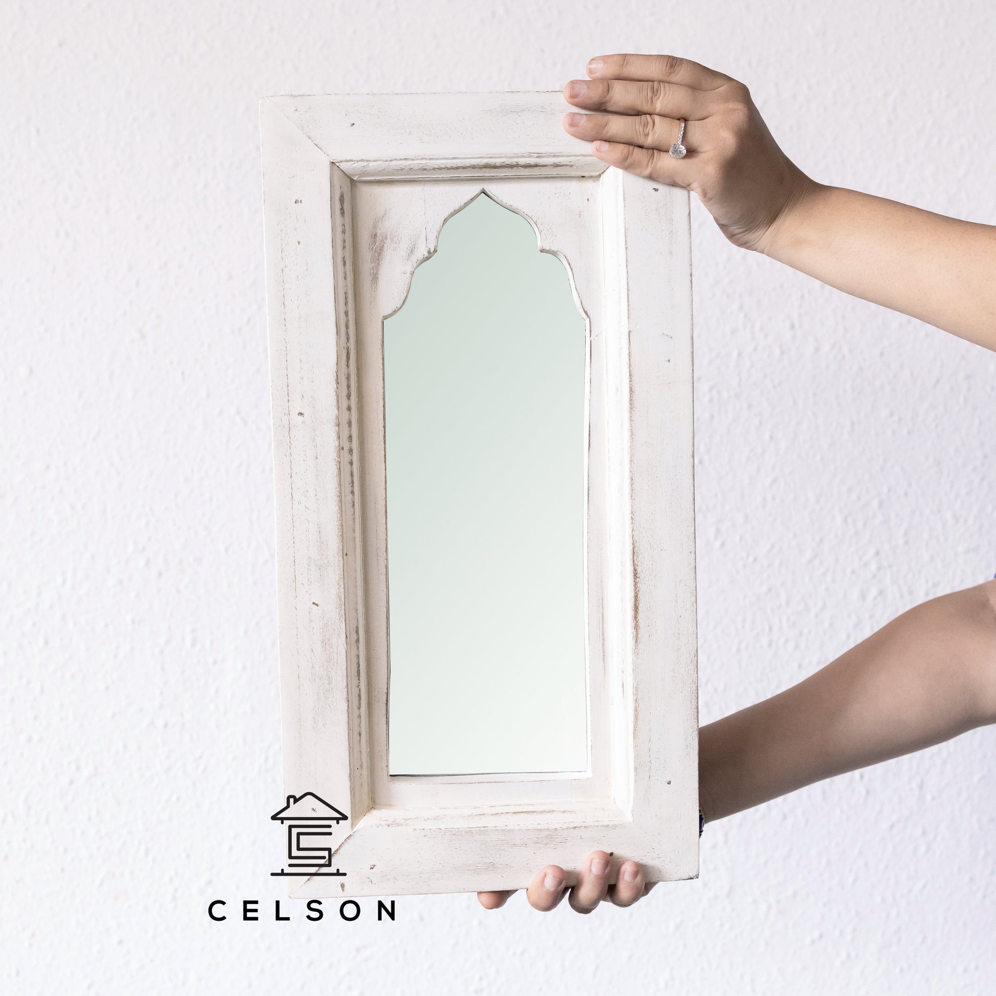 Max Multi Finish Wooden Mirror