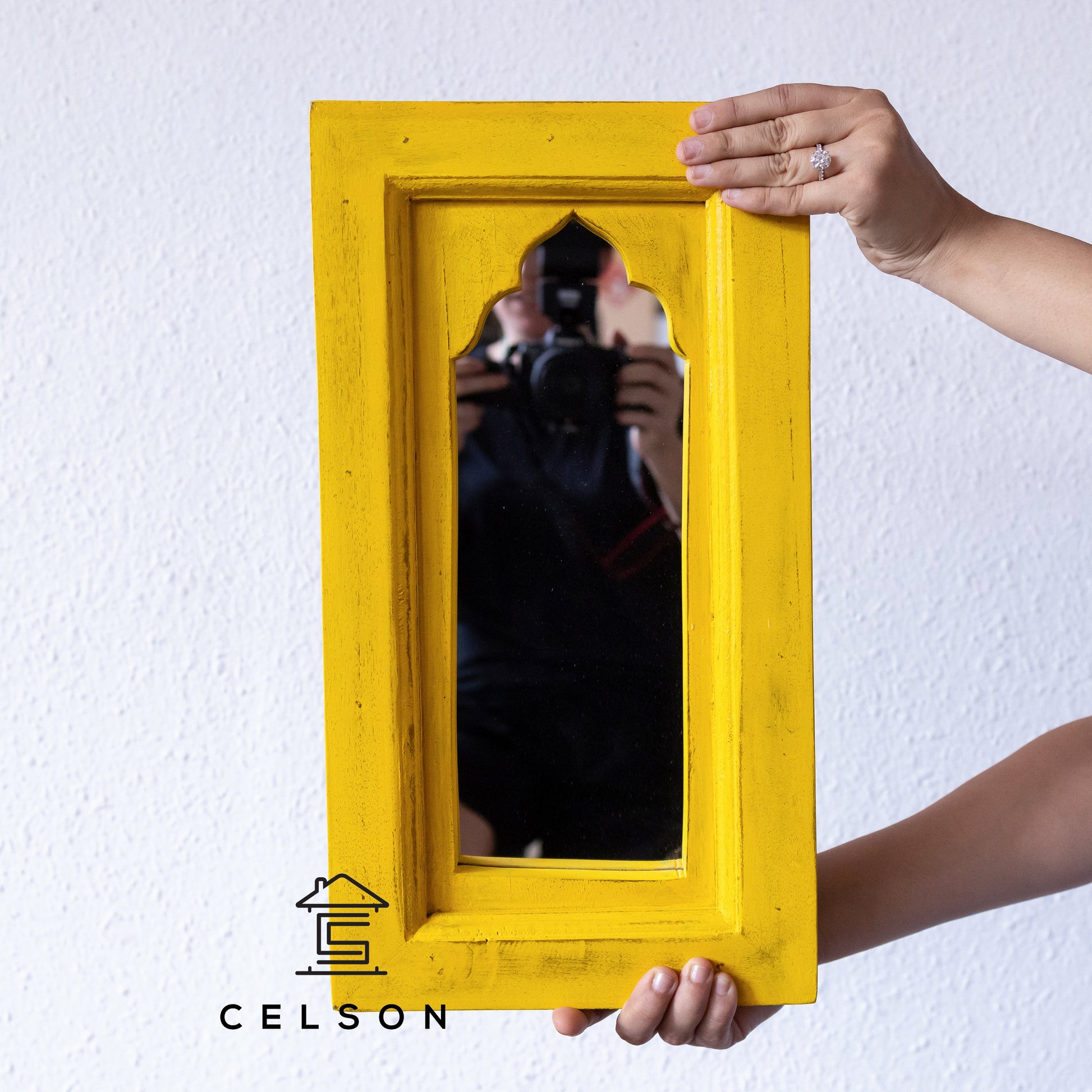 Max Multi Finish Wooden Mirror