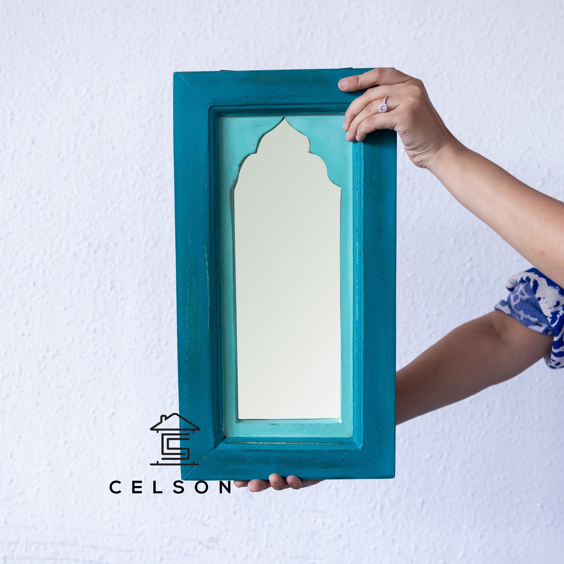 Max Multi Finish Wooden Mirror