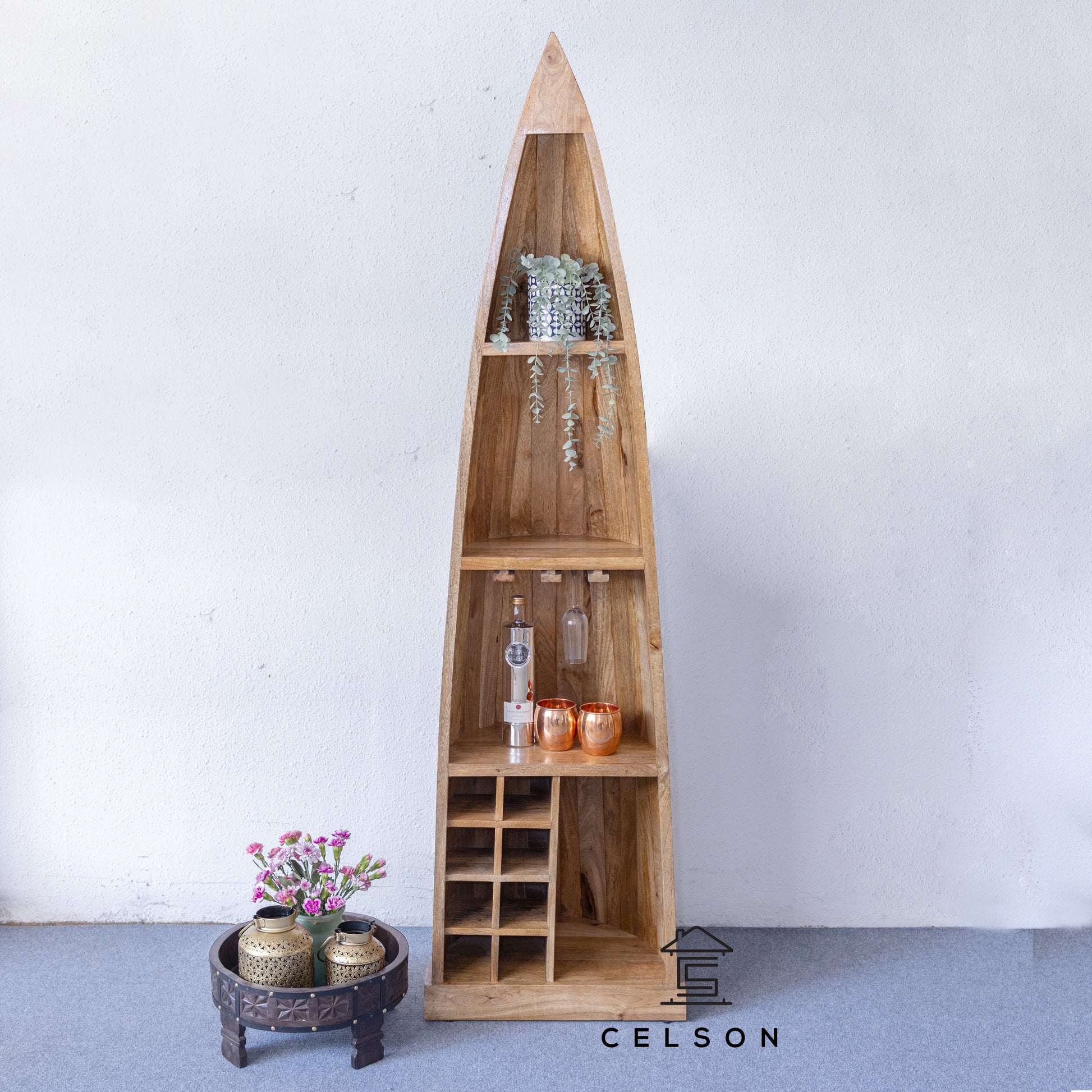 Palmi Boat Bar Cabinet