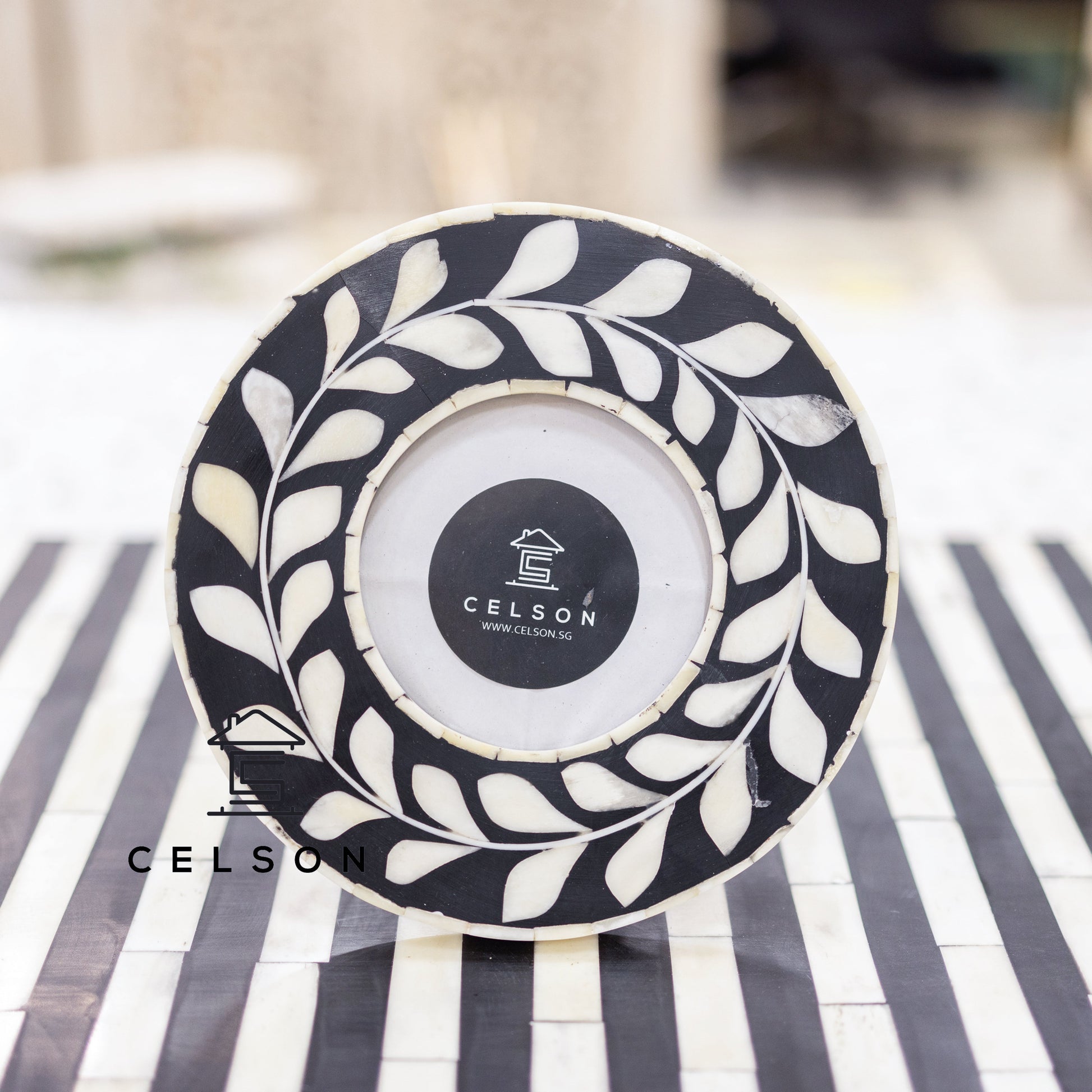 Tyson Mother of Pearl / Bone Inlay Photo Frame