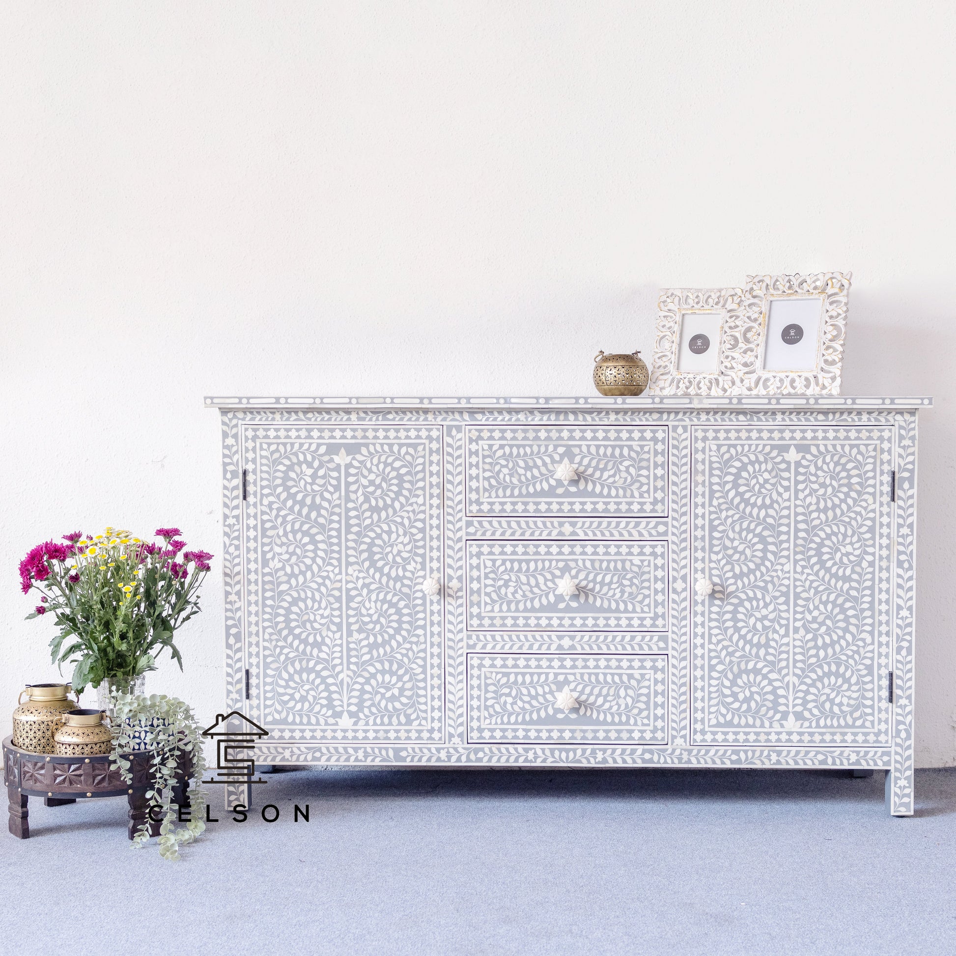 Ray Bone Inlay Sideboard