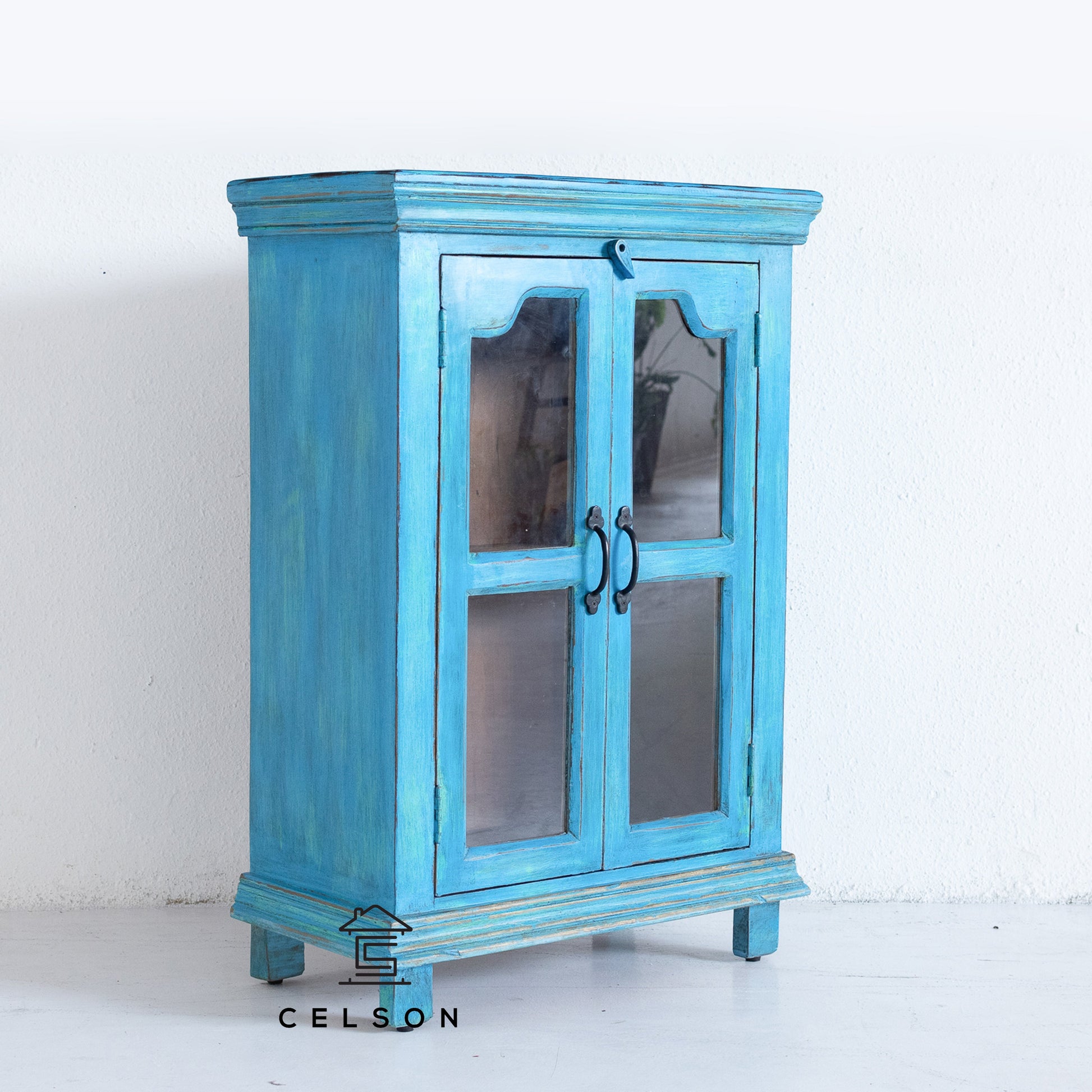 Gracie Carved Wooden Cabinet