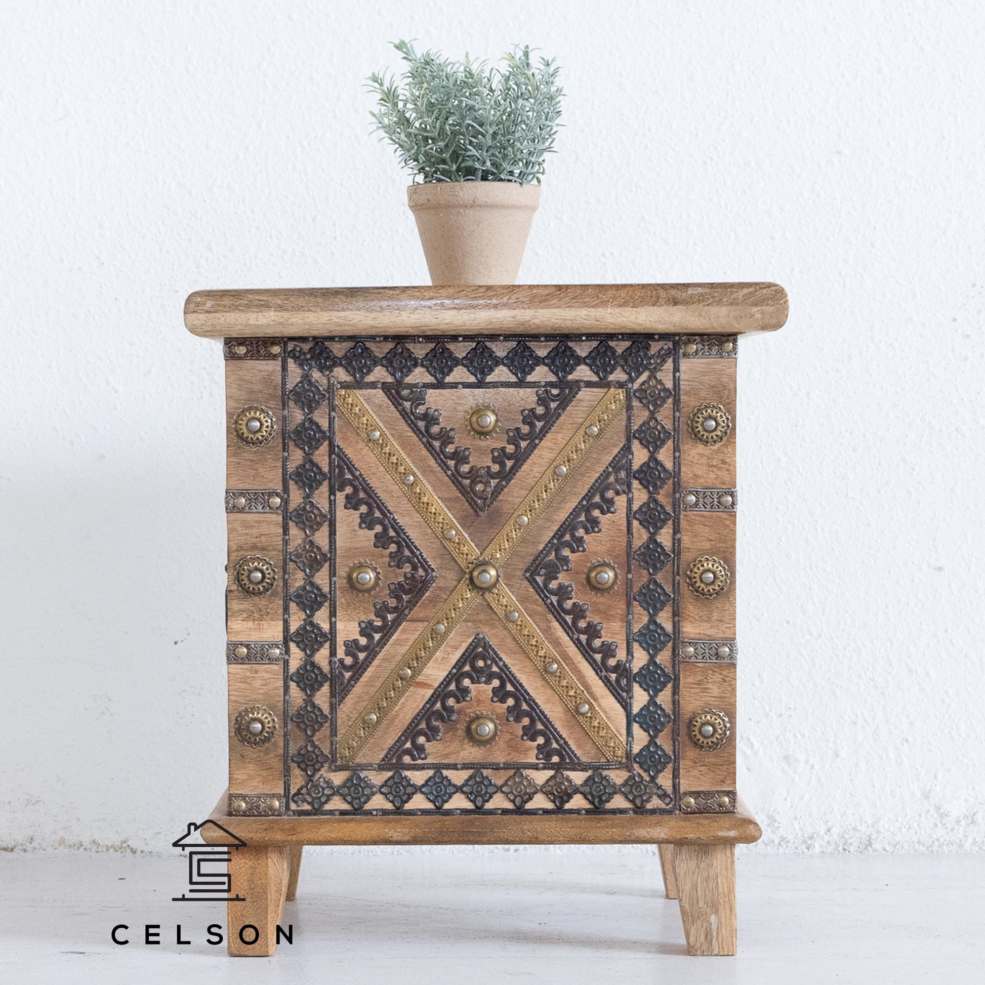 Adele Brass & Tile Trunk