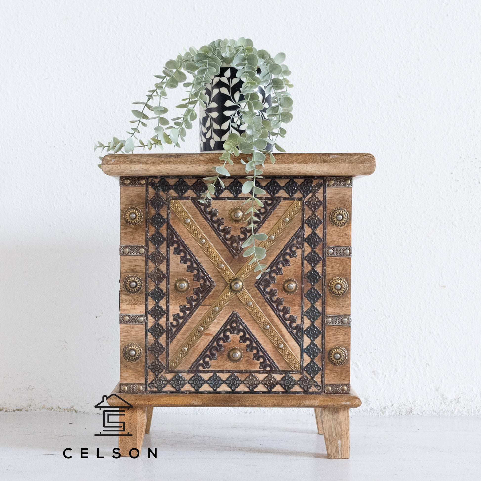 Adele Brass & Tile Trunk