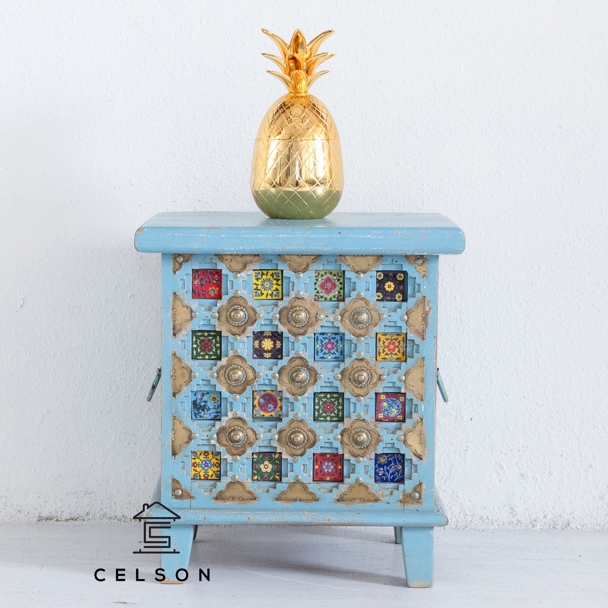 Adele Brass & Tile Trunk