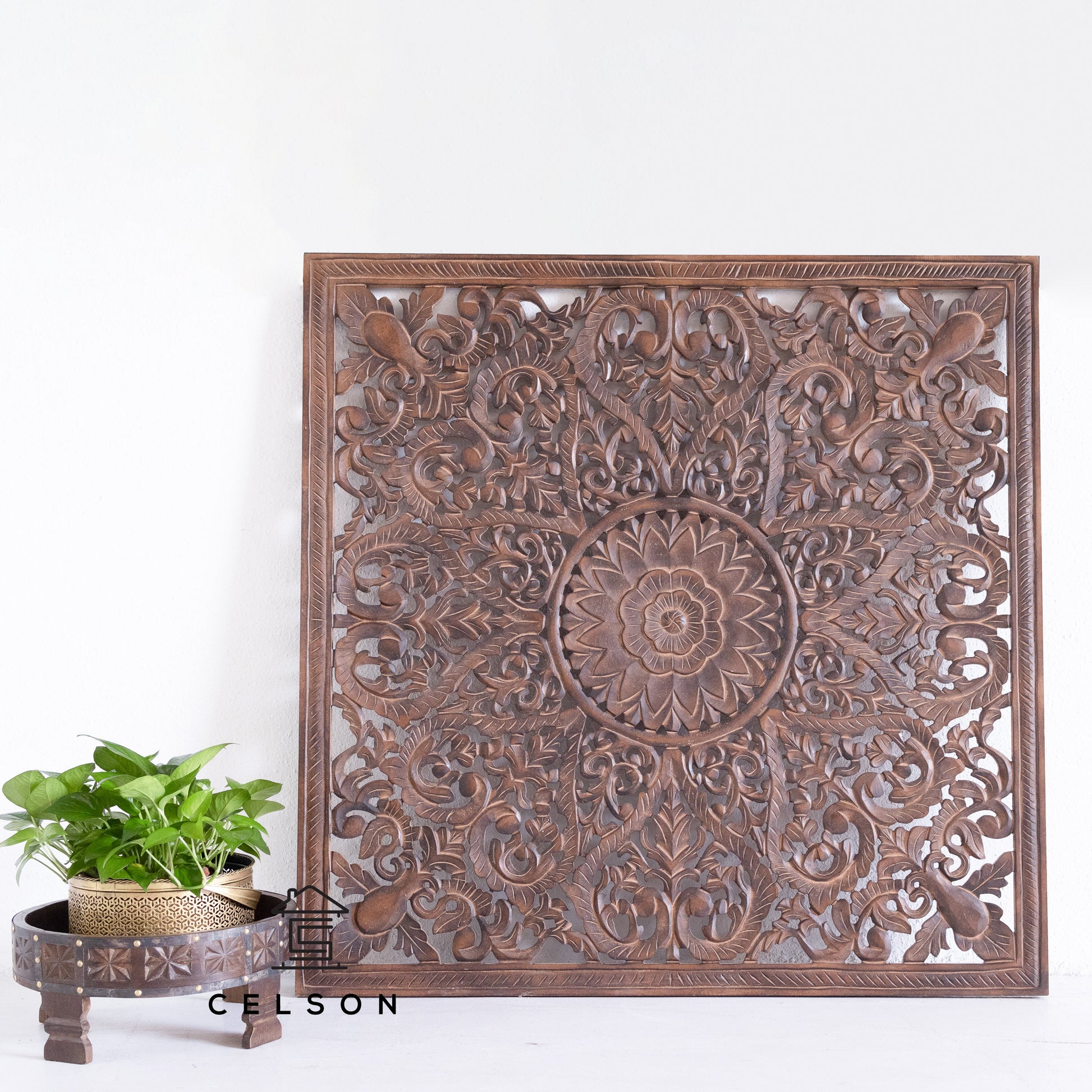 Fink Carved Wall Panel