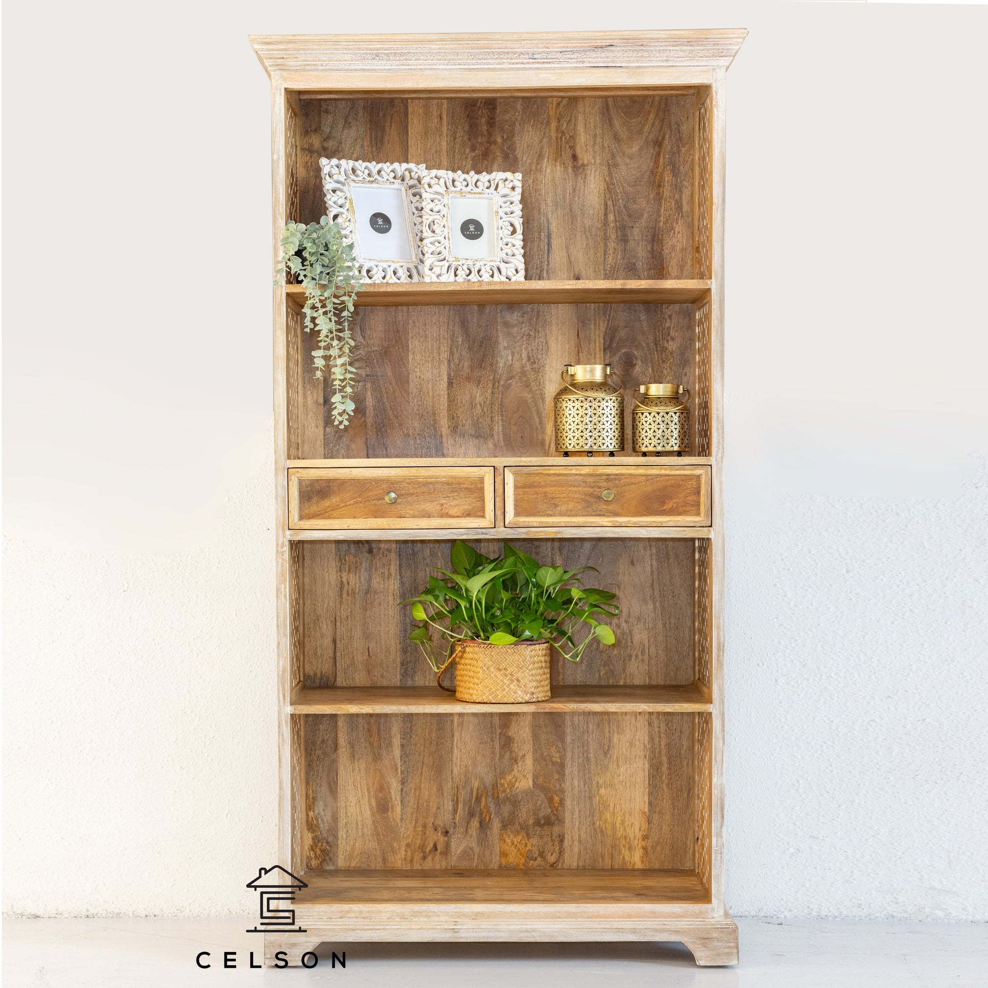Daniel Carved BookShelf